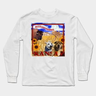 2 Traveling Dogs - Kansas Long Sleeve T-Shirt